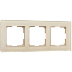 Изображение Рамка на 3 поста Favorit (шампань) W0031111