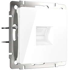 Изображение Розетка Ethernet RJ-45 cat. 6A экранированная (белый) W5120101